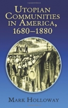 Cover art for Utopian Communities in America 1680-1880 (Formerly titled "Heavens On Earth")