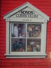 Cover art for Konos Curriculum Vol 3 (Konos Character curriculum with lesson plans)