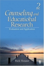 Cover art for Counseling and Educational Research: Evaluation and Application