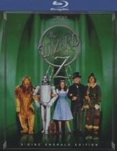 Cover art for The Wizard of Oz: 3 Disc Emerald Edition [Blu-ray] (AFI Top 100)