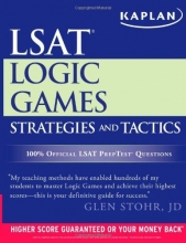 Cover art for Kaplan LSAT Logic Games Strategies and Tactics (Kaplan LSAT Strategies and Tactics)