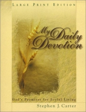 Cover art for My Daily Devotion: God's Promises for Joyful Living (Large Print)