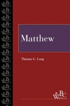 Cover art for Matthew (Westminster Bible Companion)