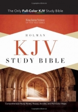 Cover art for KJV Study Bible, Saddle Brown Simulated Leather