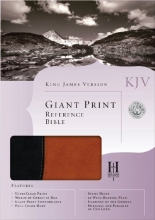 Cover art for KJV Giant Print Reference Bible (Black/Tan Duotone)