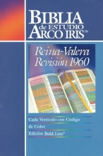 Cover art for LA Biblia De Estudio Arco Iris: The Rainbow Study Bible Reina-Valera Revision 1960 (Spanish Edition)