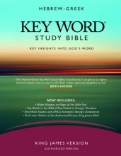 Cover art for Hebrew-Greek Key Word Study Bible (2008 new edition): KJV Edition, Burgundy Genuine (Key Word Study Bibles)