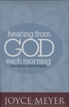 Cover art for Hearing from God Each Morning: 365 Daily Devotions