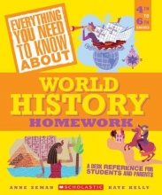 Cover art for Everything You Need to Know About World History Homework (Everything You Need to Know About)