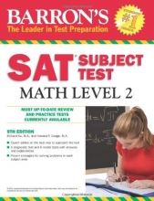 Cover art for Barron's SAT Subject Test Math Level 2
