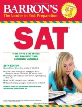 Cover art for Barron's SAT 25th Edition