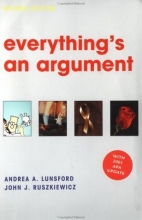 Cover art for Everything's an Argument: With 2001 APA Update