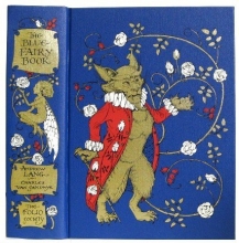 Cover art for The Blue Fairy Book