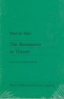 Cover art for Resistance To Theory (Theory and History of Literature)
