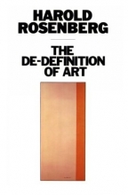 Cover art for The De-Definition of Art (Phoenix Book)