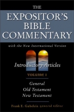 Cover art for The Expositor's Bible Commentary, Vol. 1:  Introductory Articles