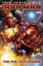 Cover art for Invincible Iron Man, Vol. 1: The Five Nightmares