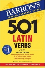 Cover art for 501 Latin Verbs (501 Verbs)