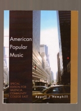 Cover art for American Popular Music (Special Edition For Valencia Community College East)