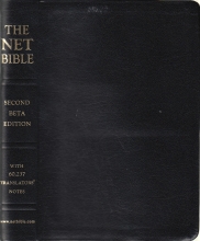 Cover art for The NET Bible: Second Beta Edition Edition With 60,237 Translator 's Notes