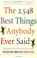 Cover art for The 2,548 Best Things Anybody Ever Said