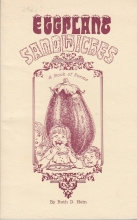 Cover art for Eggplant Sandwiches: A Book of Poems