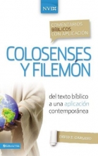 Cover art for Comentario bblico con aplicacin NVI Colosenses y Filemn: Del texto bblico a una aplicacin contempornea (Comentarios biblicos con aplicacion NVI) (Spanish Edition)