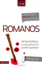 Cover art for Comentario bblico con aplicacin NVI Romanos: Del texto bblico a una aplicacin contempornea (Comentarios biblicos con aplicacion NVI) (Spanish Edition)