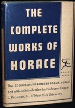 Cover art for The Complete Works of Horace: The 120 Odes and 42 Longer Poems: Modern Library No. 141