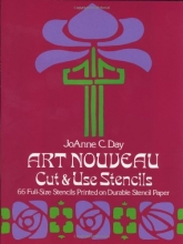 Cover art for Art Nouveau Cut & Use Stencils (Dover Stencils)