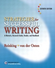 Cover art for Strategies for Successful Writing: A Rhetoric, Research Guide, Reader and Handbook (7th Edition)