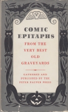 Cover art for Comic Epitaphs