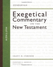 Cover art for Matthew (Zondervan Exegetical Commentary on the New Testament)