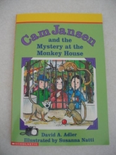 Cover art for Cam Jansen and the Mystery at the Monkey House