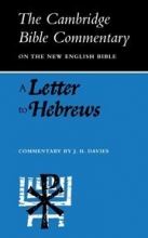 Cover art for A Letter to Hebrews (Cambridge Bible Commentaries on the New Testament)