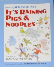 Cover art for It's raining pigs & noodles: Poems