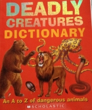 Cover art for Deadly Creatures Dictionary