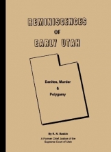 Cover art for Reminiscences of Early Utah Danites Murder & Polygamy