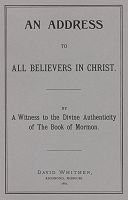 Cover art for An address to all believers in Christ