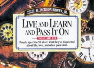 Cover art for Live and Learn and Pass It On, Volume III