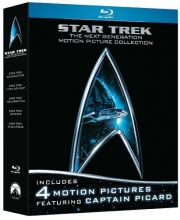 Cover art for Star Trek: The Next Generation Motion Picture Collection  [Blu-ray]