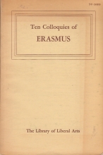 Cover art for Ten Colloquies of Erasmus