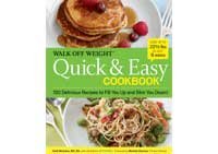 Cover art for Walk Off Weight Quick & Easy Cookbook "150 Delicious Recipes to Fill You Up & Slim You Down"