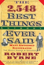 Cover art for The 2,548 Best Things Anybody Ever Said