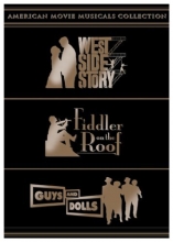 Cover art for American Movie Musicals Collection: West Side Story/Fiddler on the Roof/Guys and Dolls