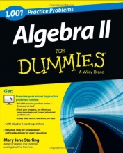 Cover art for 1001 Algebra II Practice Problems For Dummies (For Dummies (Math & Science))