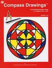 Cover art for Compass Drawings: Construction designs using a compass and a ruler (Grades 4-6)