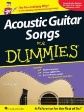 Cover art for Acoustic Guitar Songs for Dummies