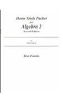 Cover art for Saxon Math Algebra 2 (Second Edition): Homeschool Packet Test Forms  (Saxon Algebra)