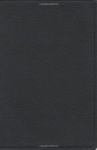 Cover art for The Ministers Bible: Holman Christian Standard, Black Genuine Leather, Single Column, Wide Margins
